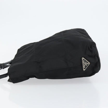 Prada Vintage Zip Tote Tessuto, BLACK, NYLON, Tote bag
