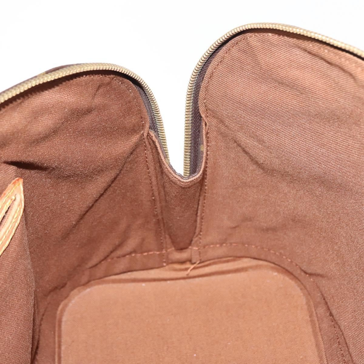 Louis Vuitton Alma Handbag Monogram Canvas, BROWN, CANVAS, Handbag