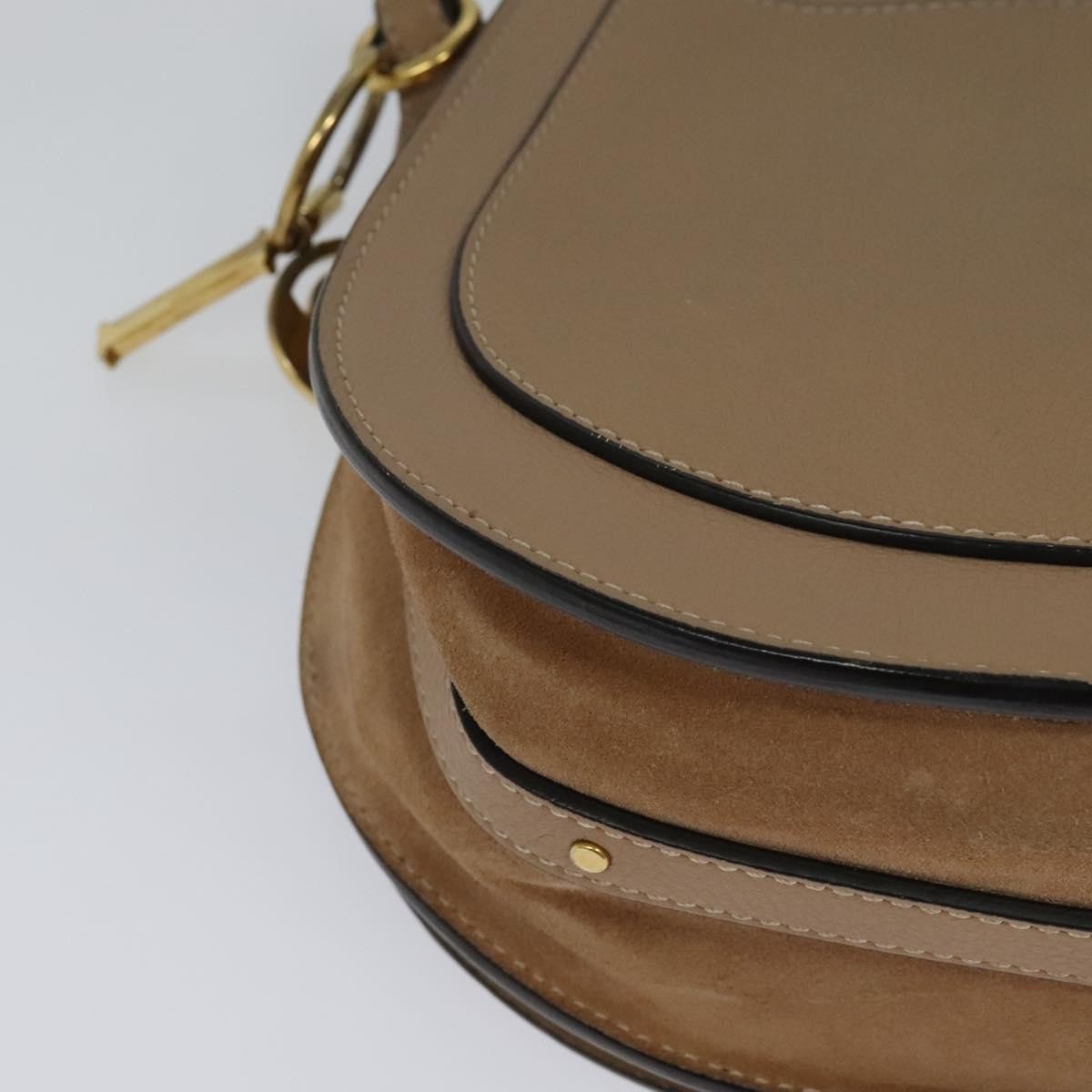 Chloe Nile Crossbody Bag Leather, PINK, LEATHER, Shoulder bag