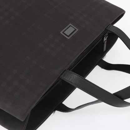 Burberry Nova Handbag Canvas, BROWN, PVC, Handbag