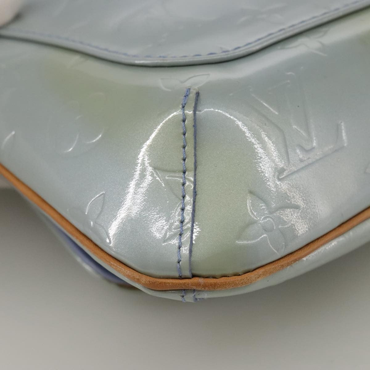 Louis Vuitton Thompson Street Handbag Monogram Vernis, PURPLE, PATENT_LEATHER, Handbag