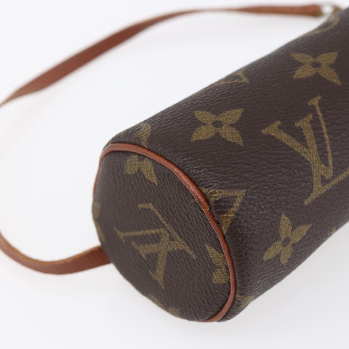 Louis Vuitton Papillon Pochette Monogram Canvas, BROWN, CANVAS, Clutche & pouche