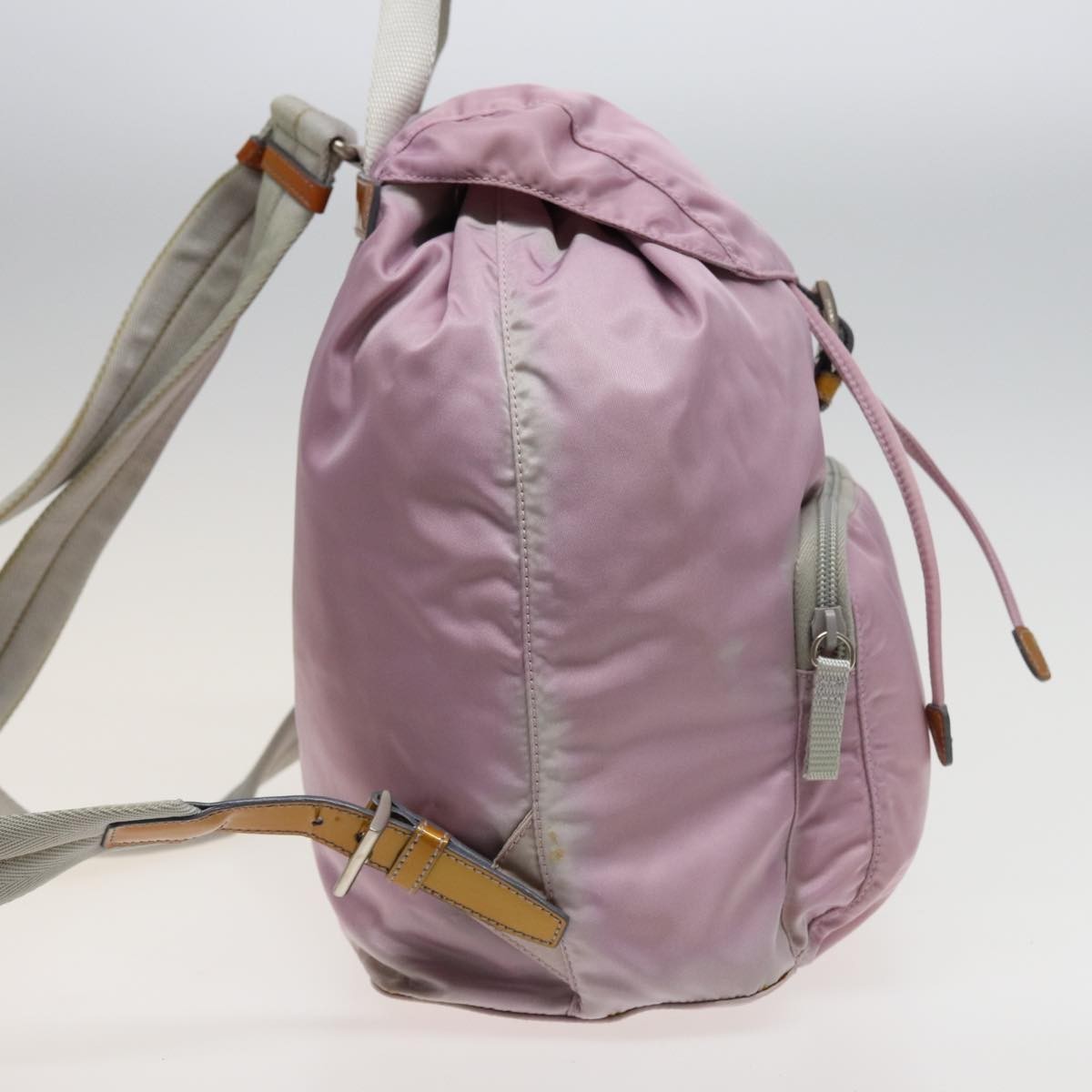 Prada Front Pocket Backpack Tessuto, PINK, NYLON, Backpack