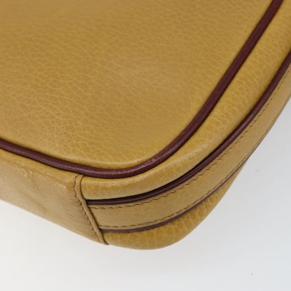 cartier Tasseled Must de Cartier Crossbody Bag Leather, YELLOW, LEATHER, Shoulder bag