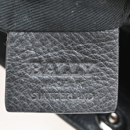 Bally Vintage Shoulder Bag Leather, BLACK, LEATHER, Shoulder bag