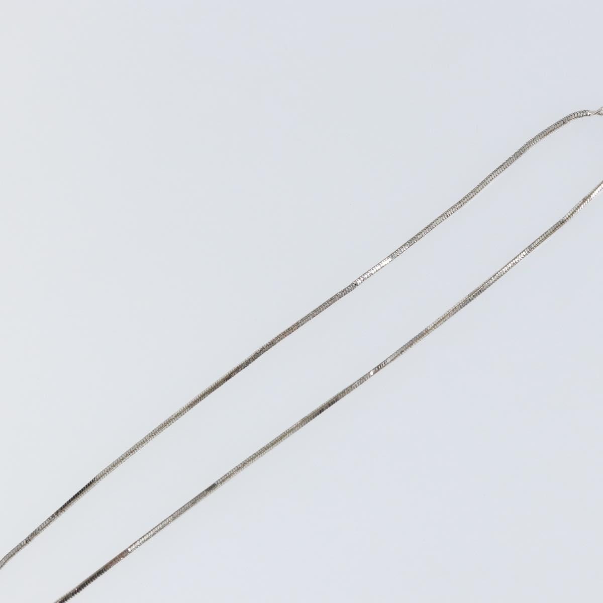 Christian Dior Trotter Pendant Necklace Metal, SILVER, METAL, Necklace