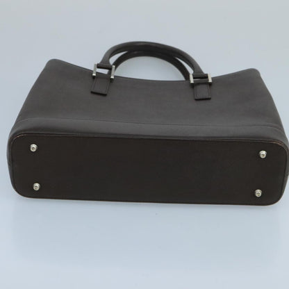 Burberry Vintage Handbag Leather, BROWN, LEATHER, Handbag