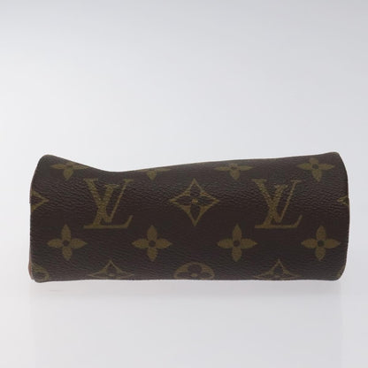 Louis Vuitton Papillon Pochette Monogram Canvas, BROWN, CANVAS, Clutche & pouche