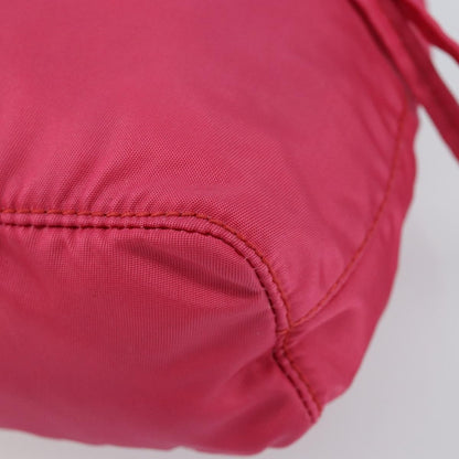 Prada Drawstring Wristlet Bucket Bag Tessuto, PINK, NYLON, Clutche & pouche