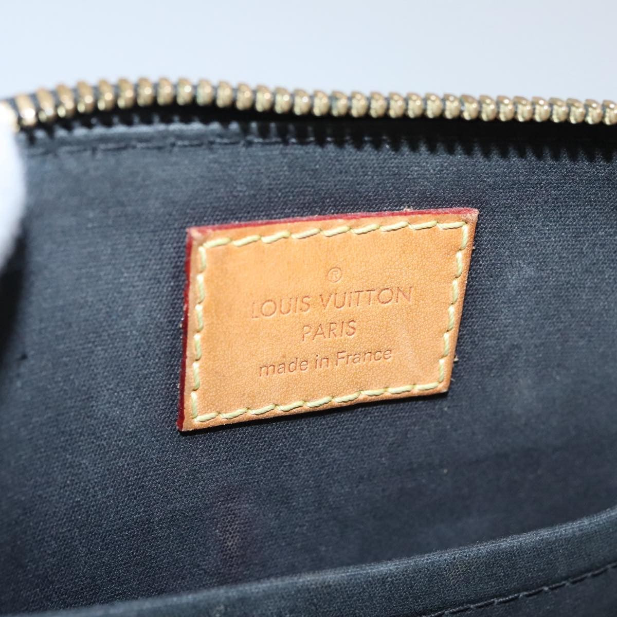 Louis Vuitton Alma Handbag Monogram Vernis, WHITE, PATENT_LEATHER, Handbag