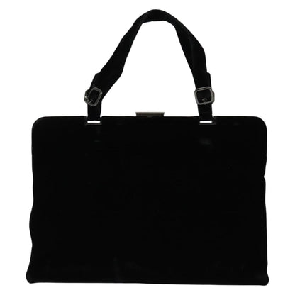 Prada Vintage Handbag Tessuto, BLACK, VELVET, Handbag