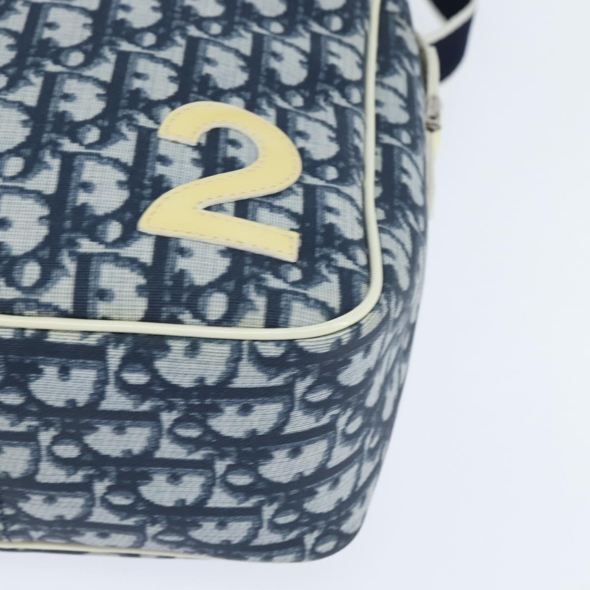 Christian Dior Trotter shoulder bag Canvas, BLUE, CANVAS, Shoulder bag