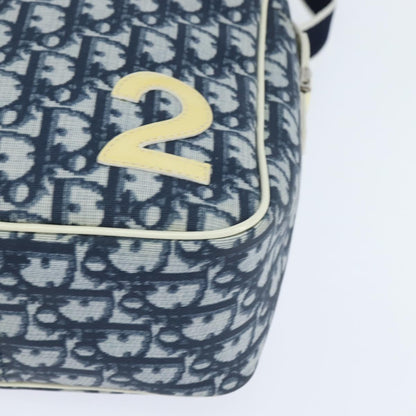 Christian Dior Trotter shoulder bag Canvas, BLUE, CANVAS, Shoulder bag