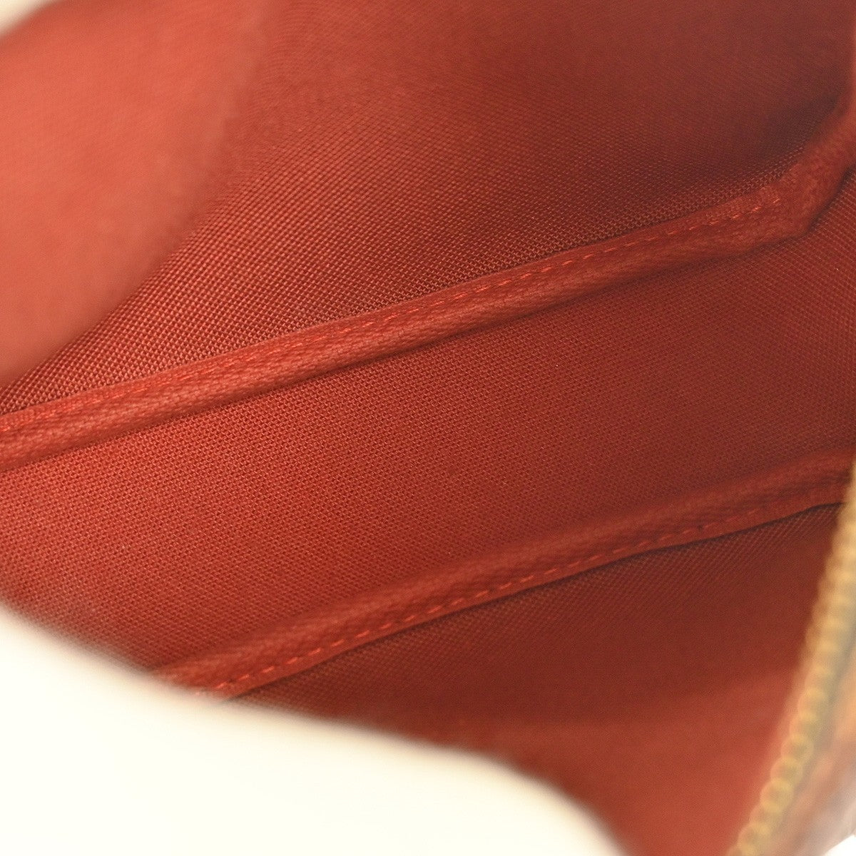 Louis Vuitton Trousse Make Up Bag Damier Canvas, BROWN, CANVAS, Clutche & pouche