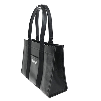 Balenciaga Hardware Tote Leather, BLACK, LEATHER, Tote bag