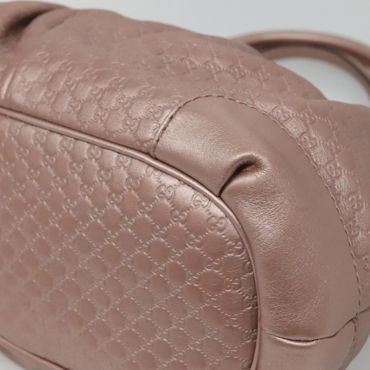 Gucci Sukey Top Handle Satchel Microguccissima Leather, PINK, LEATHER, Tote bag