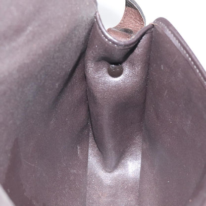 Christian Dior Vintage CD Flap Shoulder Bag Canvas, BROWN, CANVAS, Shoulder bag