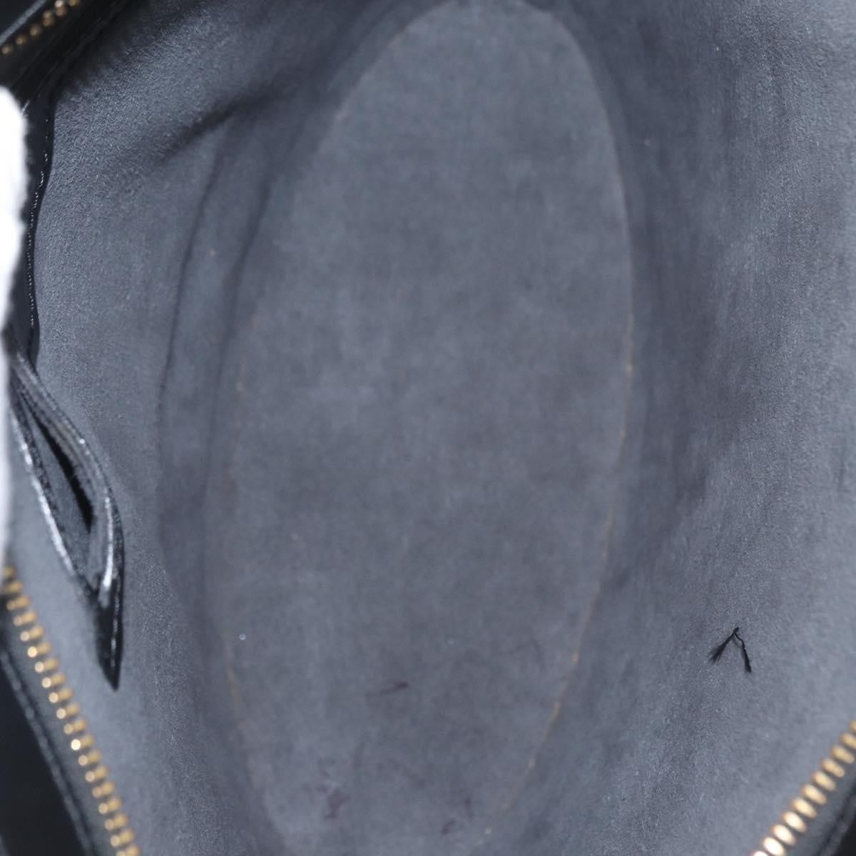 Louis Vuitton Saint Jacques Handbag Epi Leather, BLACK, LEATHER, Handbag