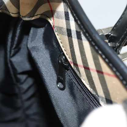 Burberry Nova Check Tote canvas check pattern, BEIGE, CANVAS, Tote bag