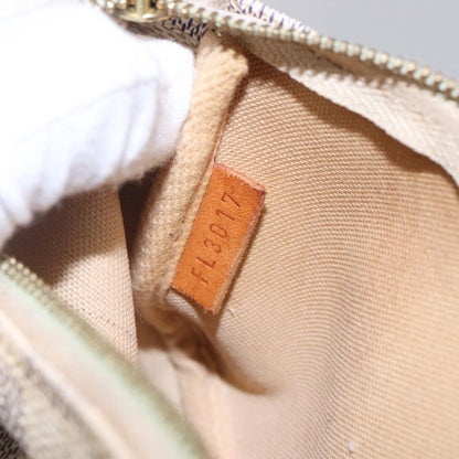 Louis Vuitton Pochette Accessoires Damier, WHITE, CANVAS, Clutche & pouche