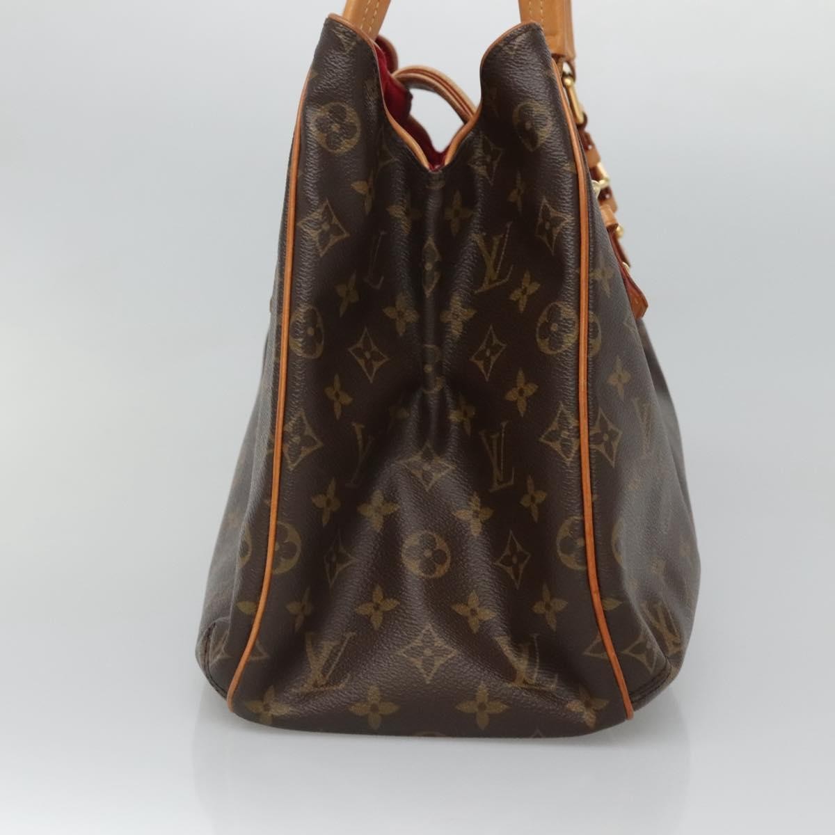 Louis Vuitton Griet Handbag Monogram Canvas, BROWN, CANVAS, Tote bag