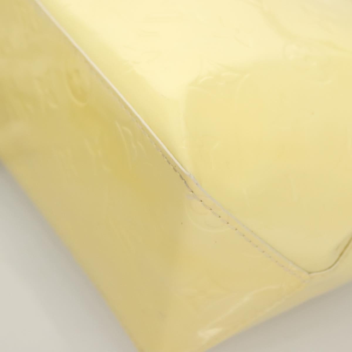 Louis Vuitton Reade Handbag Monogram Vernis, BEIGE, PATENT_LEATHER, Handbag