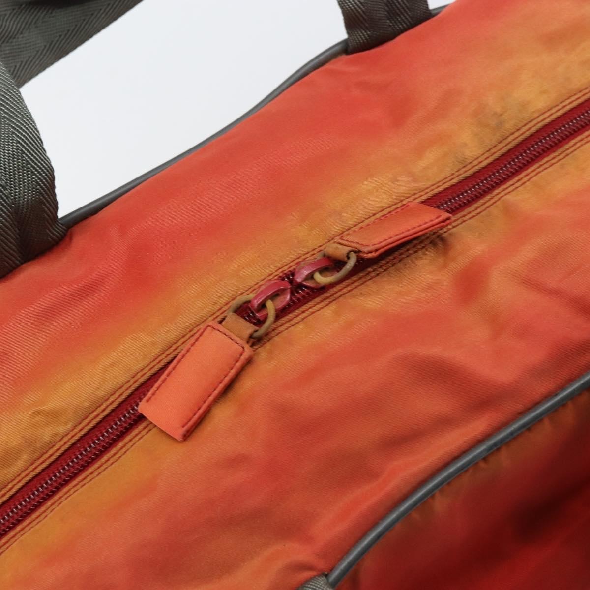 Prada Boston Bag Tessuto, RED, NYLON, Travel bag