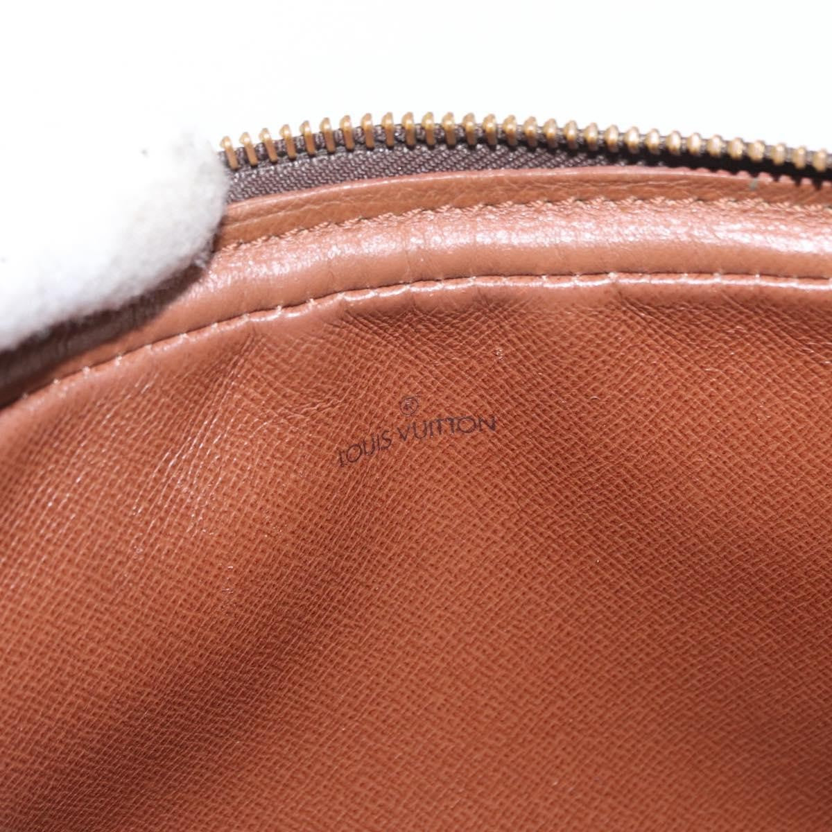 Louis Vuitton Marly Dragonne Clutch Monogram Canvas, BROWN, CANVAS, Clutche & pouche