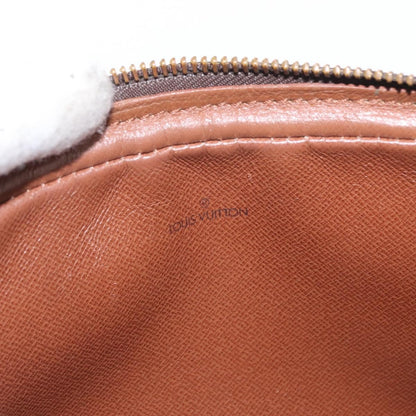 Louis Vuitton Marly Dragonne Clutch Monogram Canvas, BROWN, CANVAS, Clutche & pouche