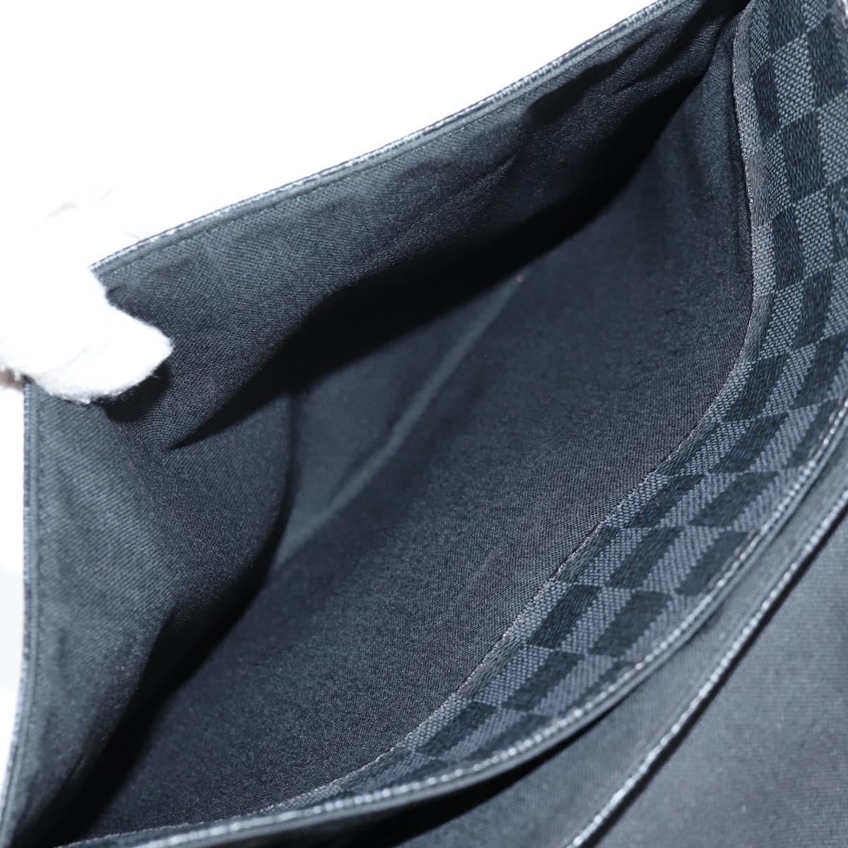 Louis Vuitton District Messenger Bag Damier Graphite, BLACK, CANVAS, Shoulder bag