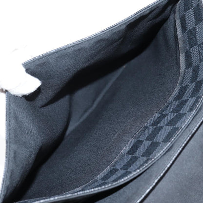 Louis Vuitton District Messenger Bag Damier Graphite, BLACK, CANVAS, Shoulder bag