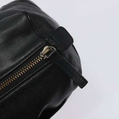 Chloe Vintage Shoulder Bag Leather, BLACK, LEATHER, Shoulder bag