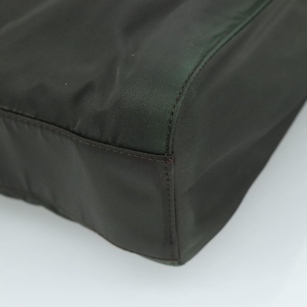 Prada Vintage Chain Tote Tessuto, KHAKI, NYLON, Tote bag