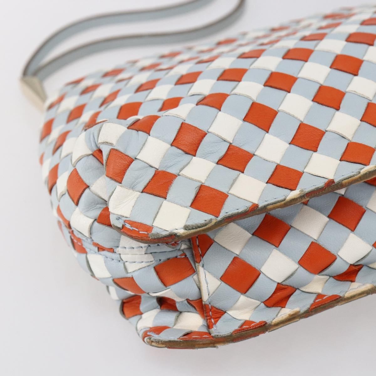Bottega Veneta Vintage Shoulder Bag Intrecciato Leather, MULTICOLOUR, LEATHER, Shoulder bag