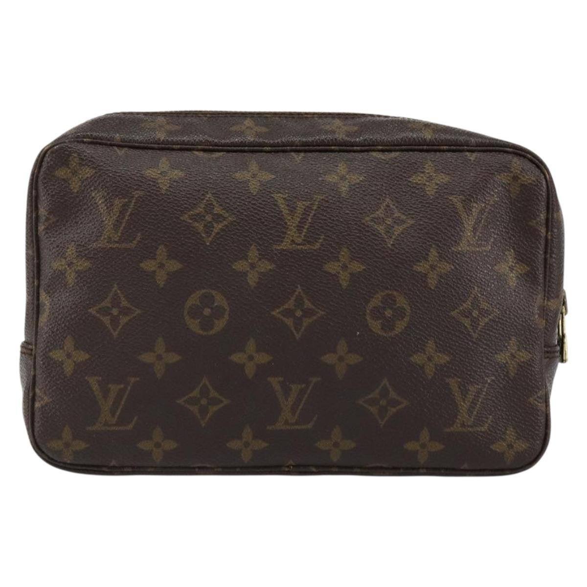 Louis Vuitton Trousse Toilette Monogram Canvas, BROWN, CANVAS, Clutche & pouche