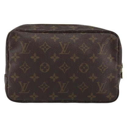 Louis Vuitton Trousse Toilette Monogram Canvas, BROWN, CANVAS, Clutche & pouche