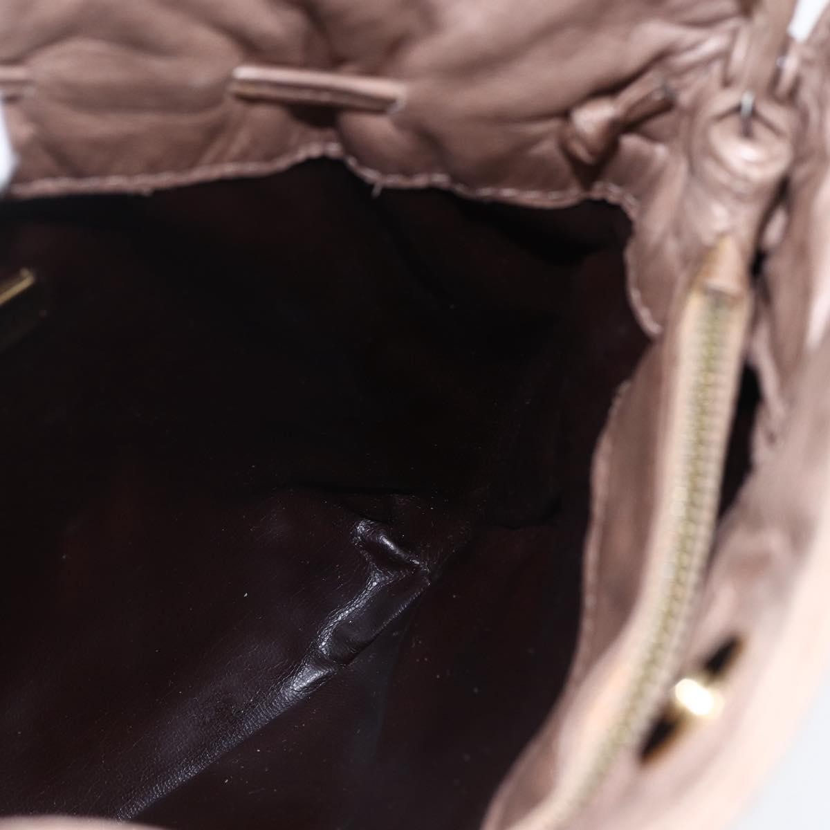 Bottega Veneta Intrecciato Shoulder bag Leather, BEIGE, LEATHER, Shoulder bag