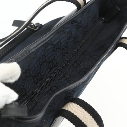 Gucci GG Canvas Bag Canvas, BLACK, CANVAS, Tote bag