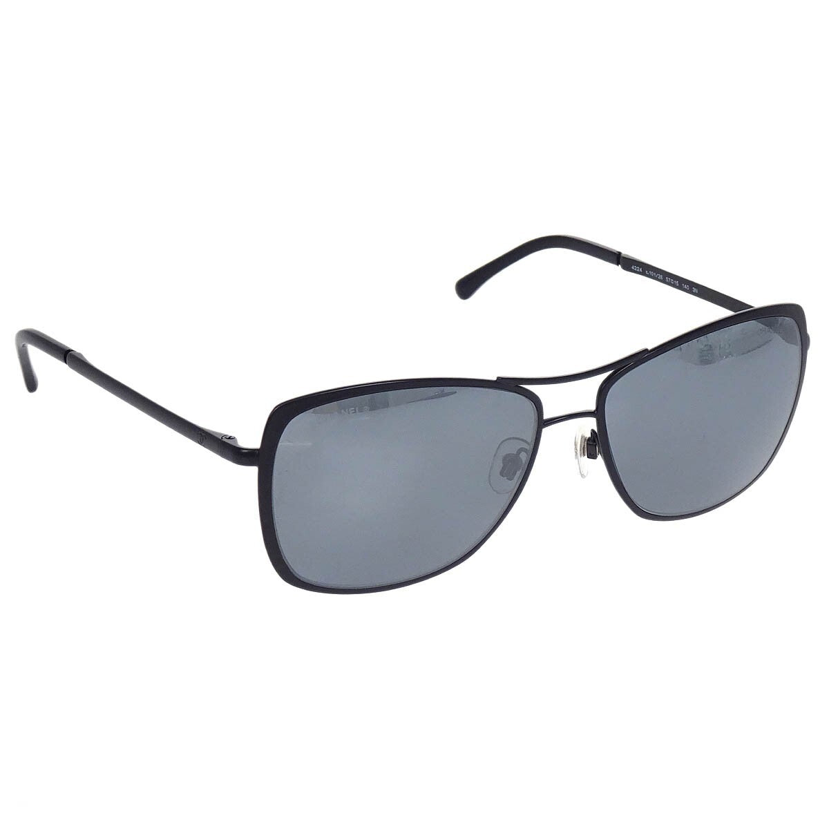 Chanel Logo CC Sunglasses Plastic, Black, Plastic, Sunglasses