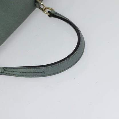 Chloe Faye Day Bag Leather, GREEN, LEATHER, Handbag