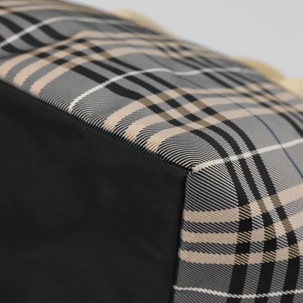 Burberry Nova Check Tote Nylon, GRAY, NYLON, Tote bag