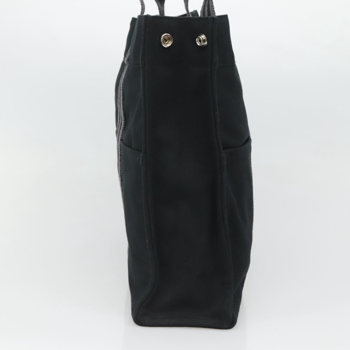 Hermes Fourre-tout Herline Fourre-tout Herline, BLACK, CANVAS, Tote bag