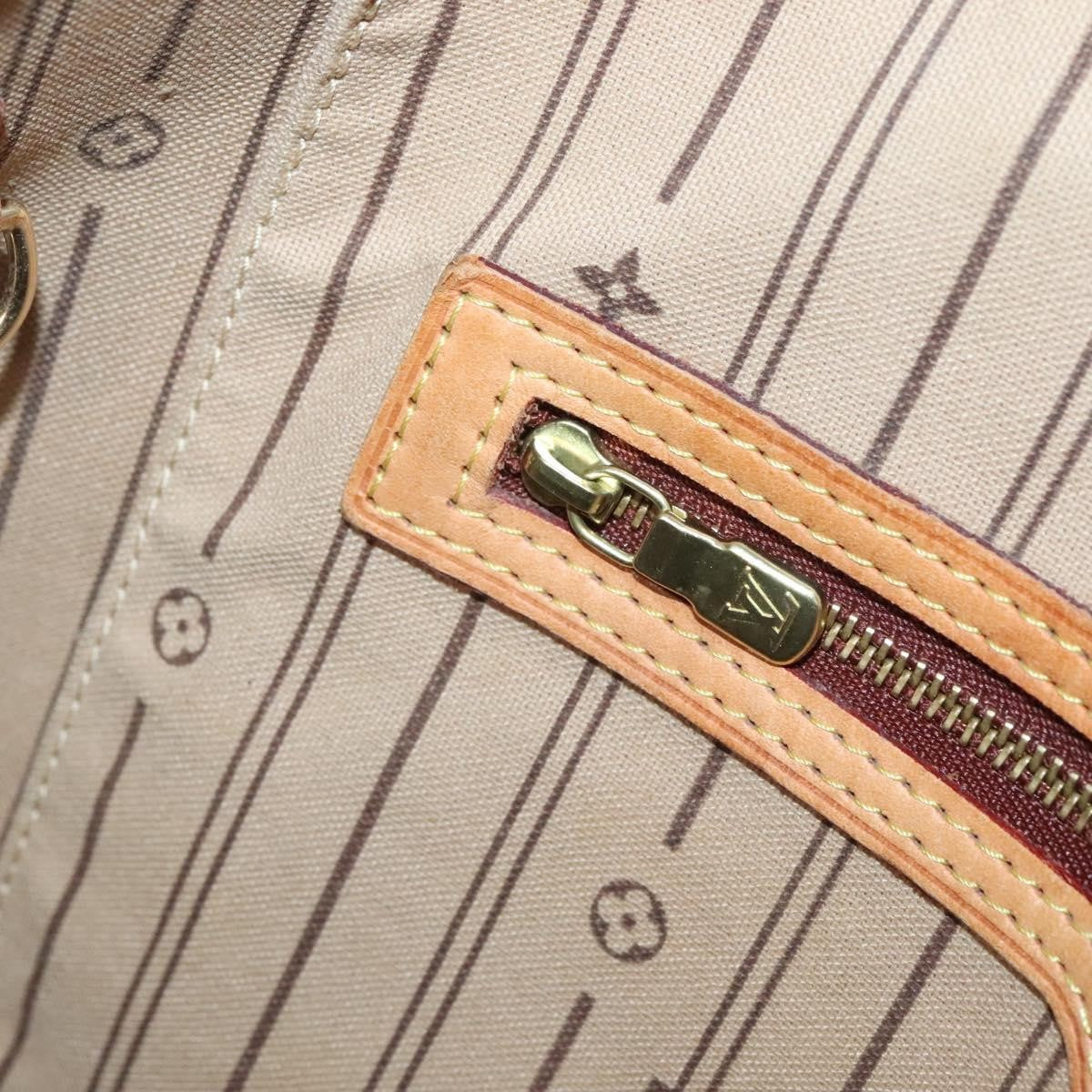 Louis Vuitton Neverfull Tote Monogram Canvas, BROWN, CANVAS, Tote bag