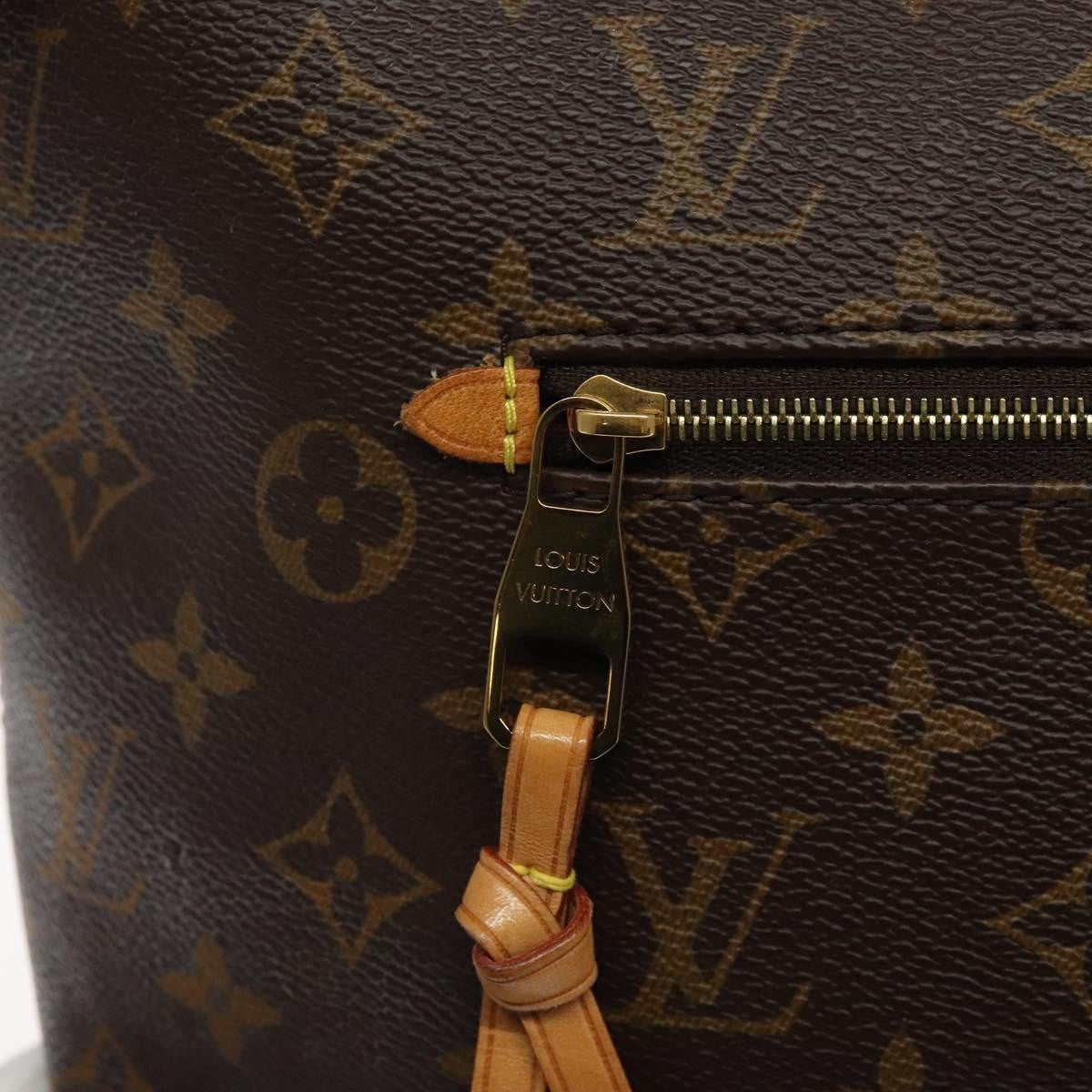 Louis Vuitton Iena Tote Monogram Canvas, BROWN, CANVAS, Tote bag