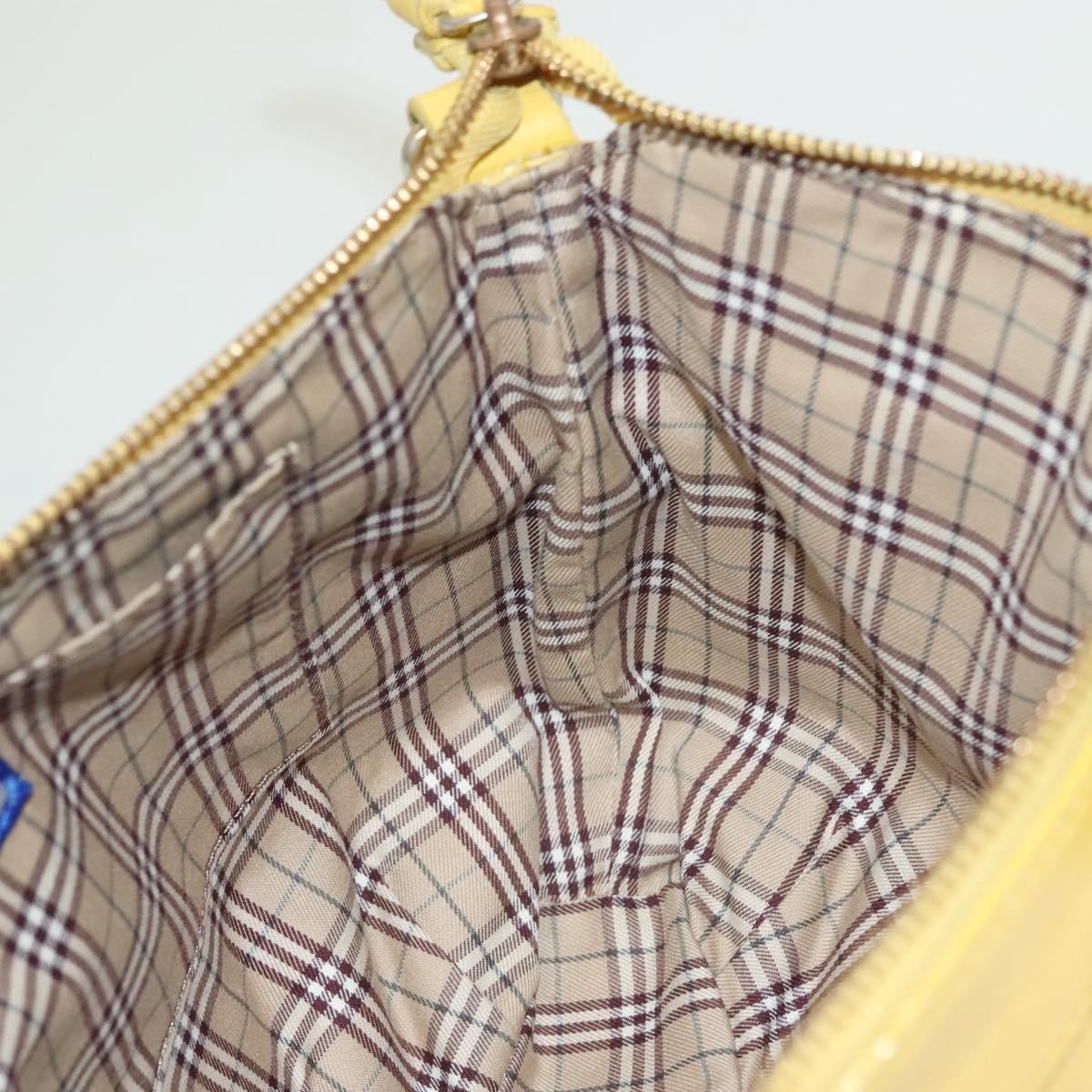 Burberry Blue Label shoulder bag Leather, YELLOW, LEATHER, Shoulder bag