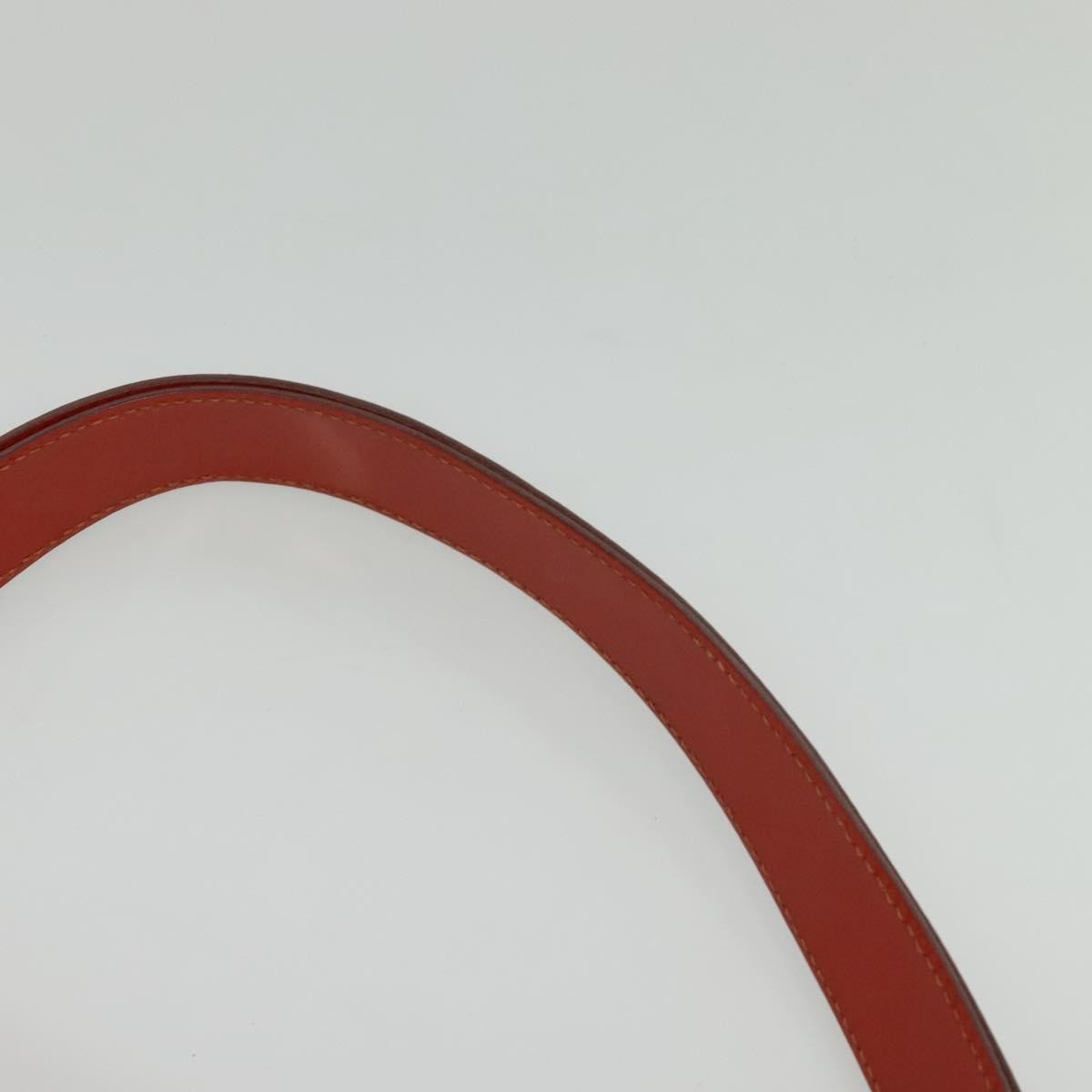 Celine Shoulder Bag Canvas, ORANGE, CANVAS, Shoulder bag