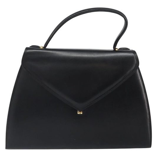 Givenchy Vintage Handbag Leather, BLACK, LEATHER, Handbag