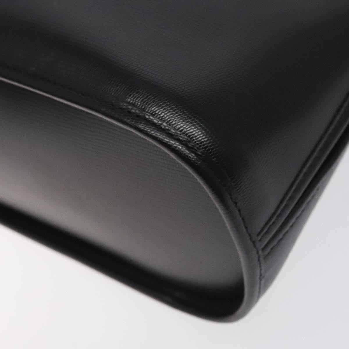 Celine Circle Logo Handbag Leather, BLACK, LEATHER, Handbag