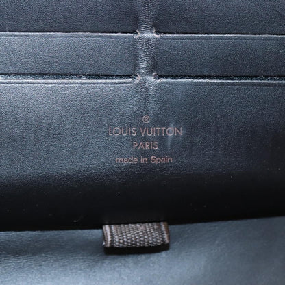 Louis Vuitton Utah Zippy Organizer Leather, BROWN, LEATHER, Wallets