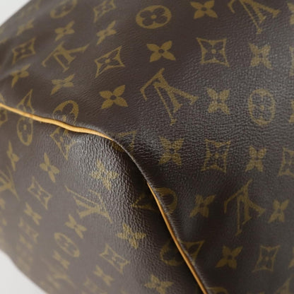 Louis Vuitton Keepall Bag Monogram Canvas, BROWN, CANVAS, Travel bag